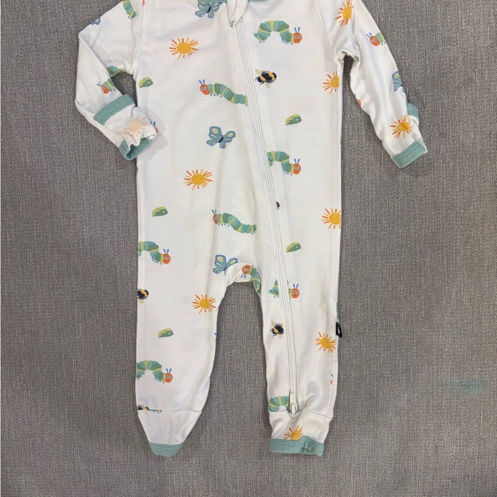 Kyte Baby Zippered Romper with “The Very Hungry Caterpillar” Print